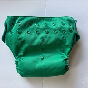 BumGenius Green One Size Cloth Diaper